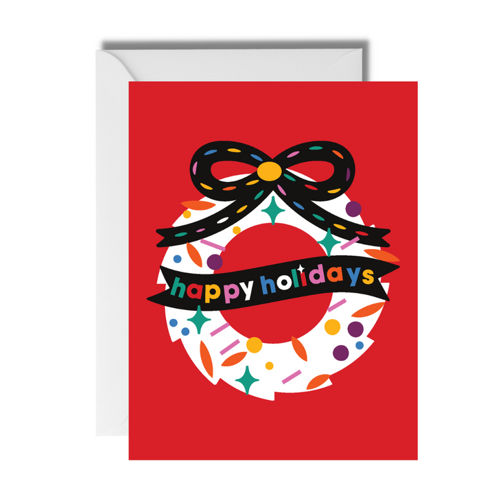 Festive Holiday 12 Christmas Boxed Card Set