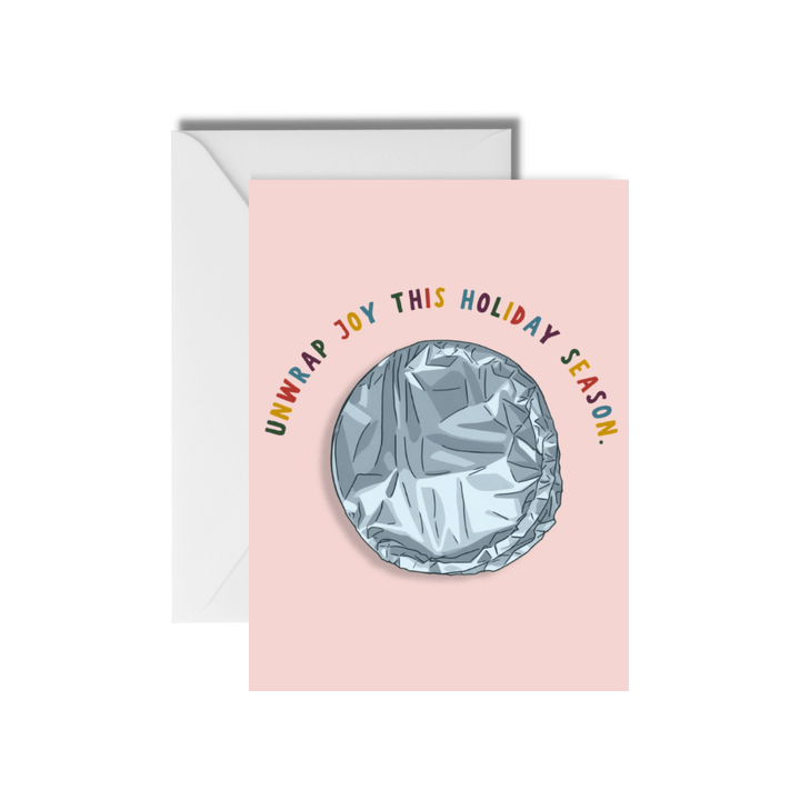 Unwrap Joy Christmas Card