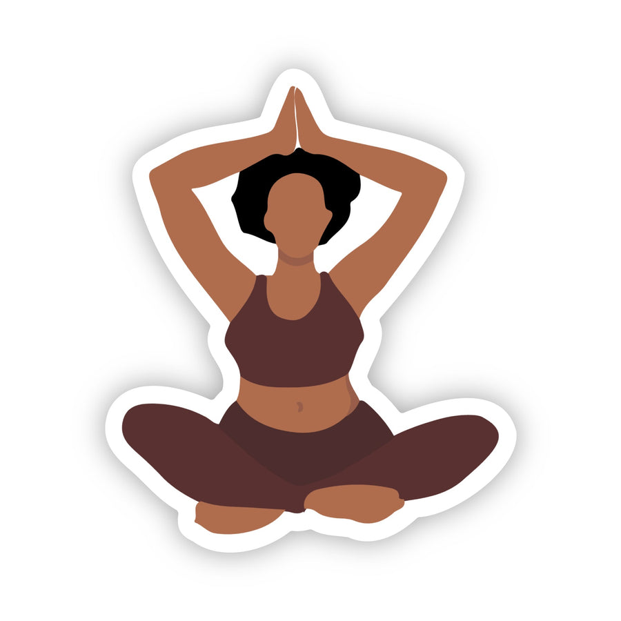Vinyl Yogi Sticker