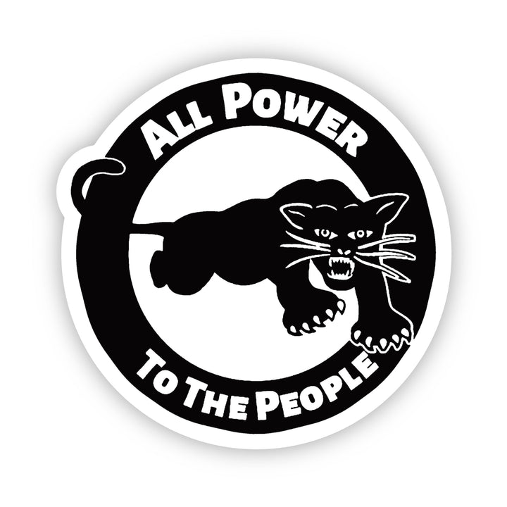 Vinyl All Power Sticker
