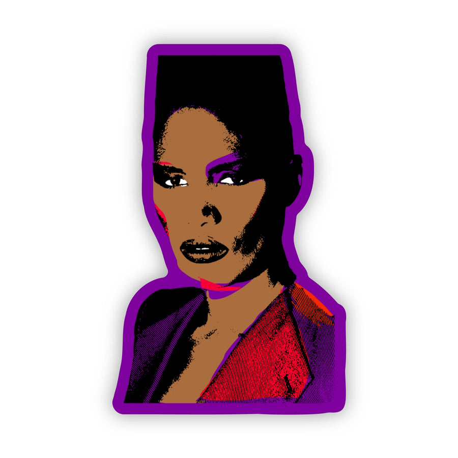 Vinyl Grace Jones Sticker