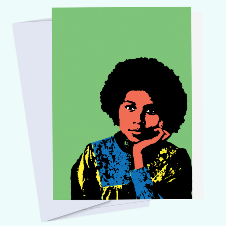 bell hooks Card by CODY BURT CREATIVE