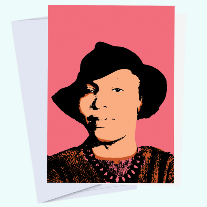 Zora Neale Hurston Card by CODY BURT CREATIVE