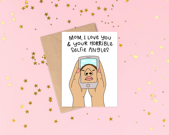 Selfie Mother's Day Card