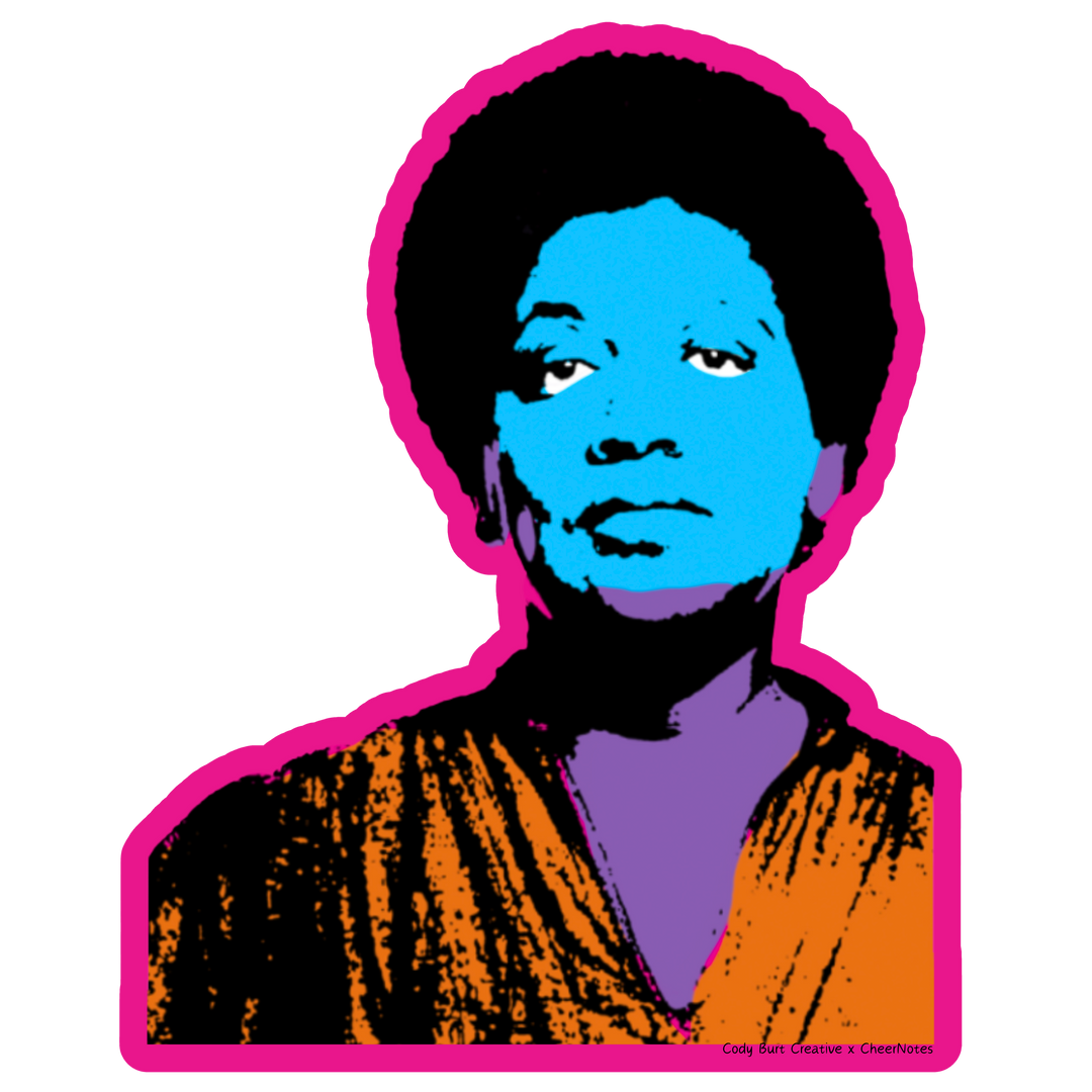Audre Lorde Stickers by CODY BURT CREATIVE