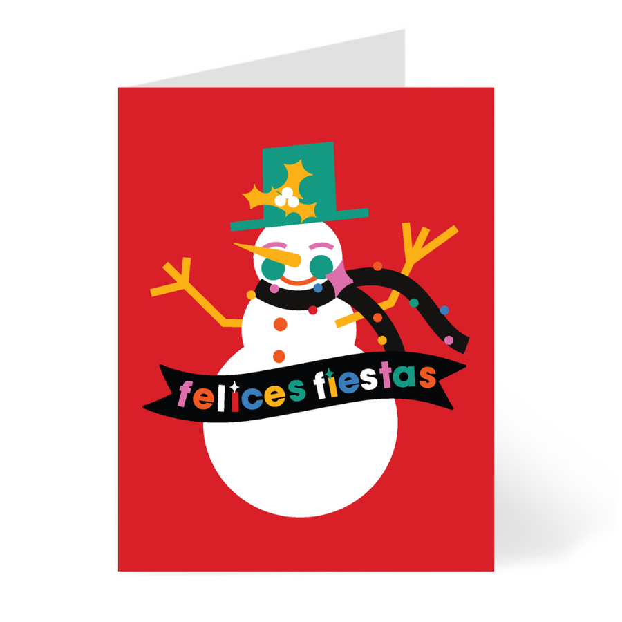 Christmas Snowman - Spanish  Cards by Mariery Young