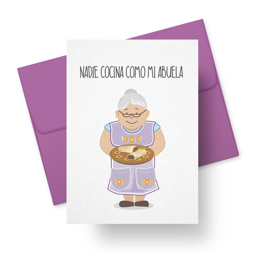 Cocina de Abuelita - Spanish Mother's Day Card for Grandma Card by PAPER TACOS