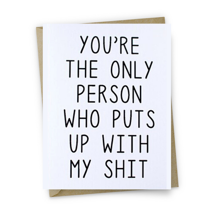 You Are The Only Person