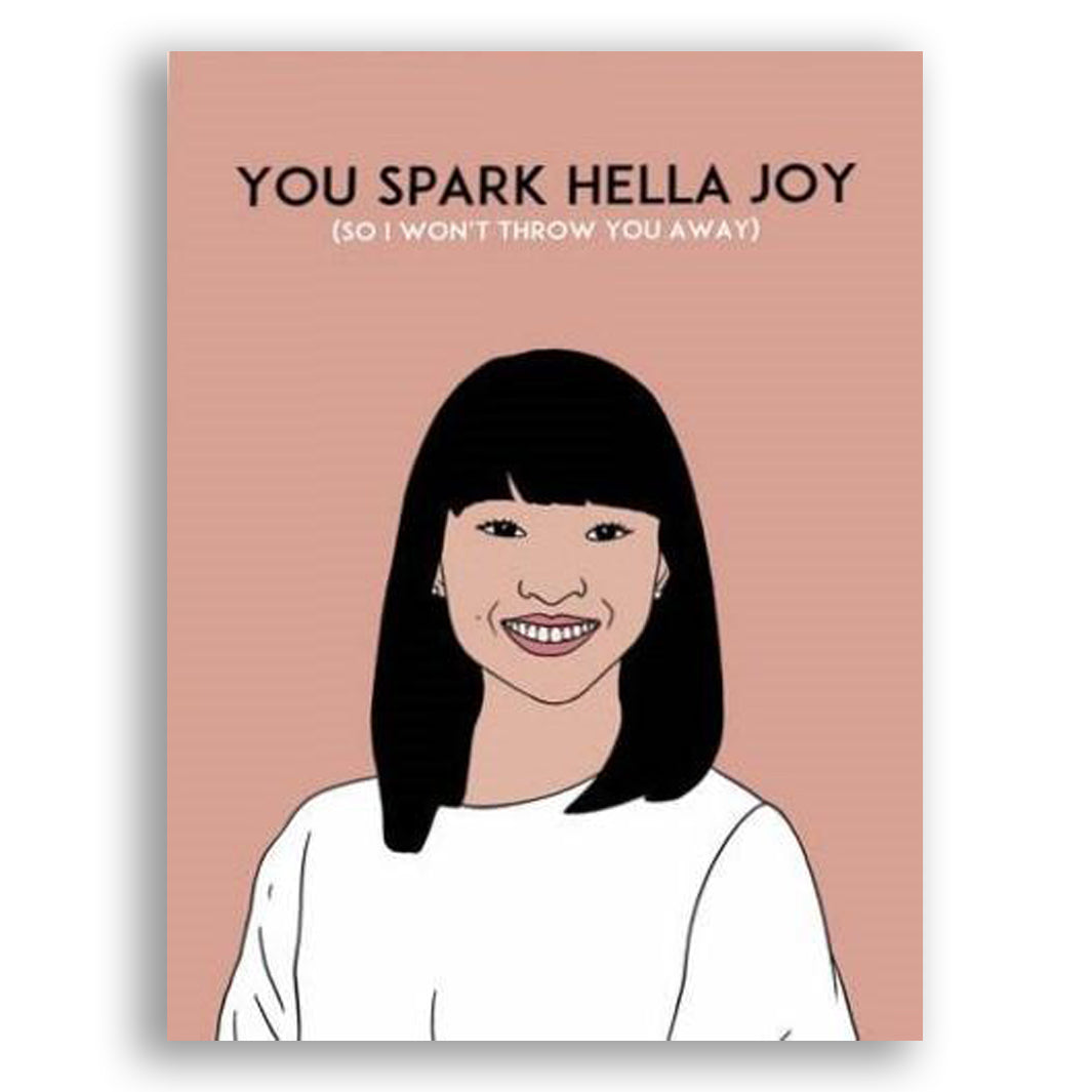 Spark Hella Joy Card by KALEIDADOPE