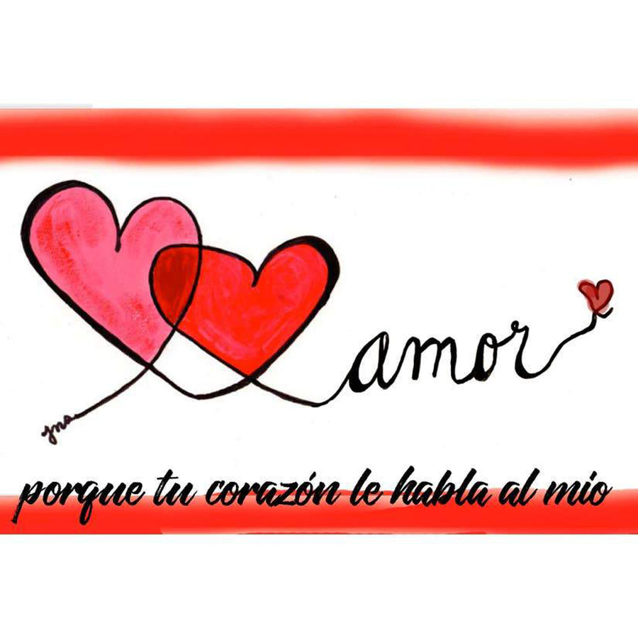 Porque Tu Corazon Card by LITTLE FEET'S OPUS