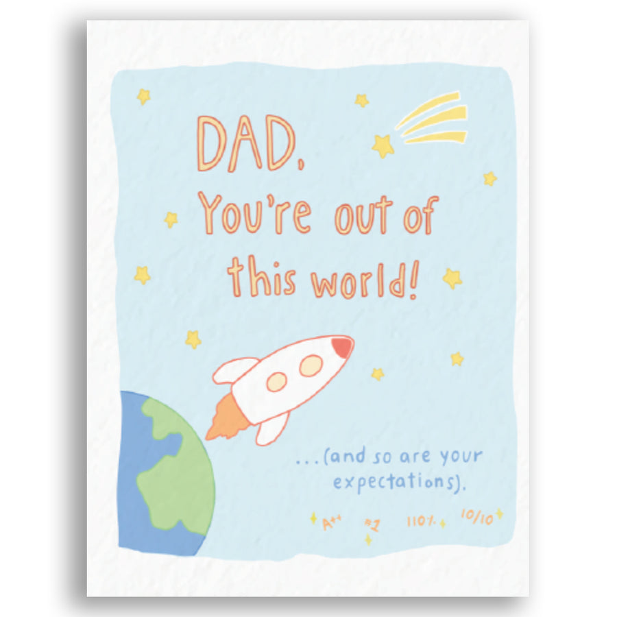 Out of this world Card by PYARFUL
