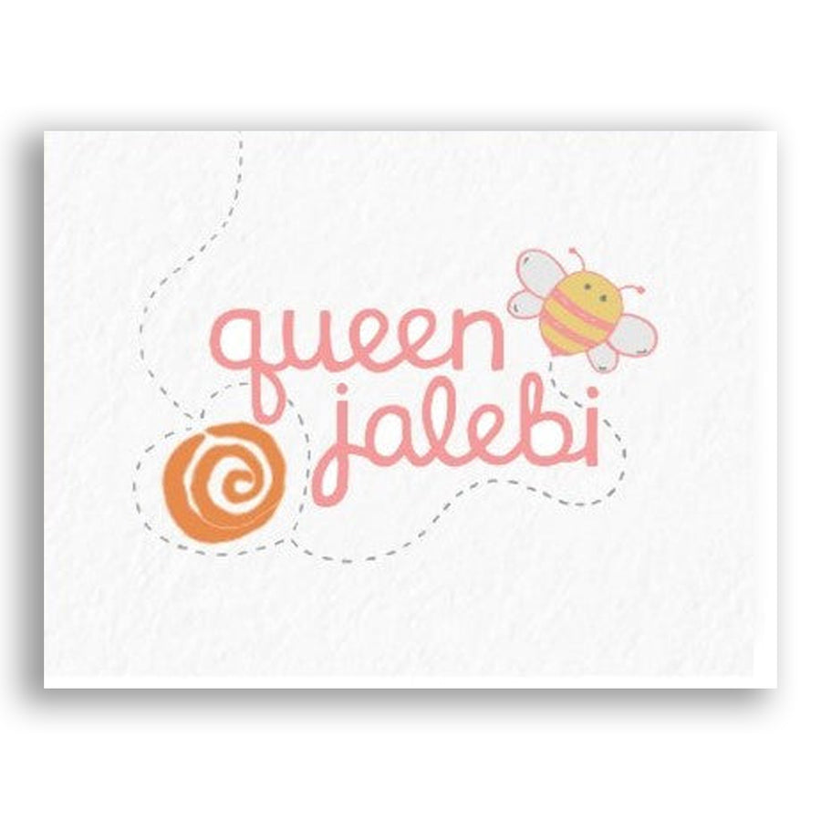 Queen Jalebi Card by PYARFUL