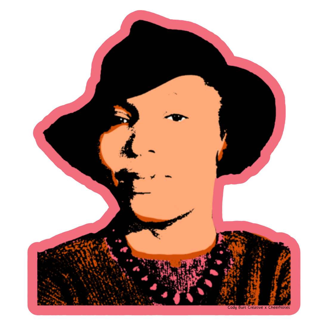 Zora Neale Hurston Stickers by CODY BURT CREATIVE