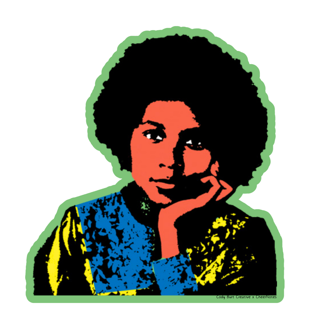 bell hooks Stickers by CODY BURT CREATIVE