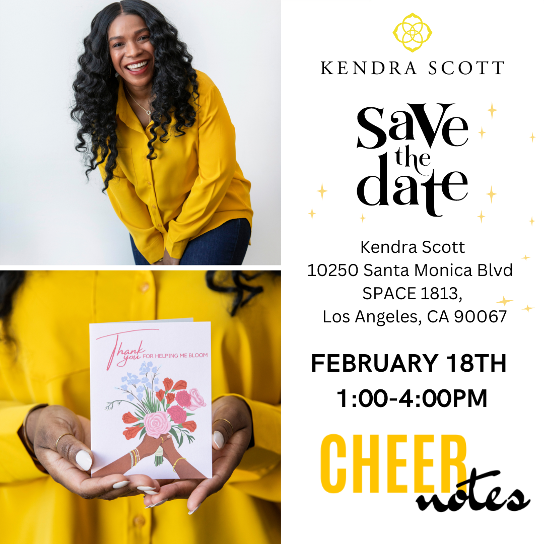 Kendra Scott X CheerNotes