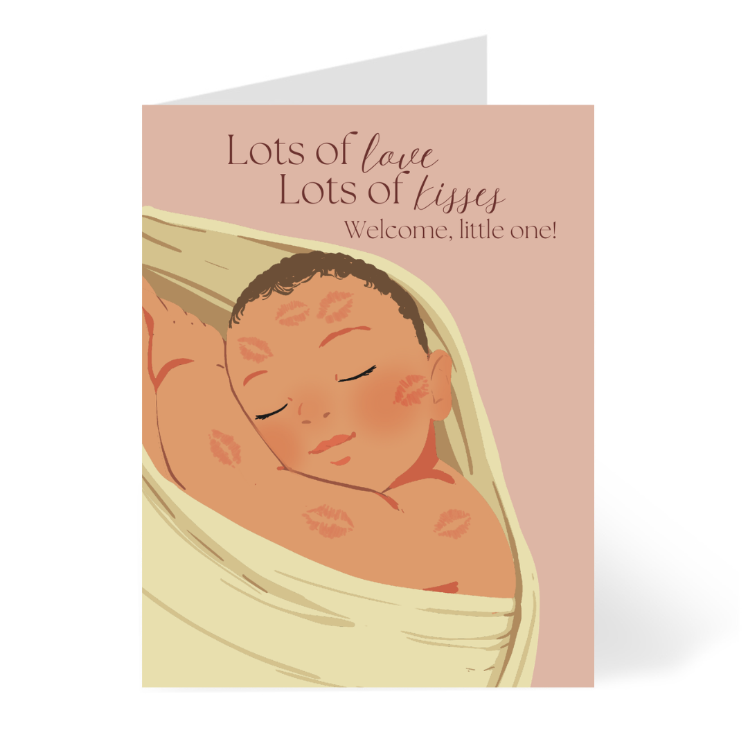 Kisses Baby - Fair Card by CHEERNOTES