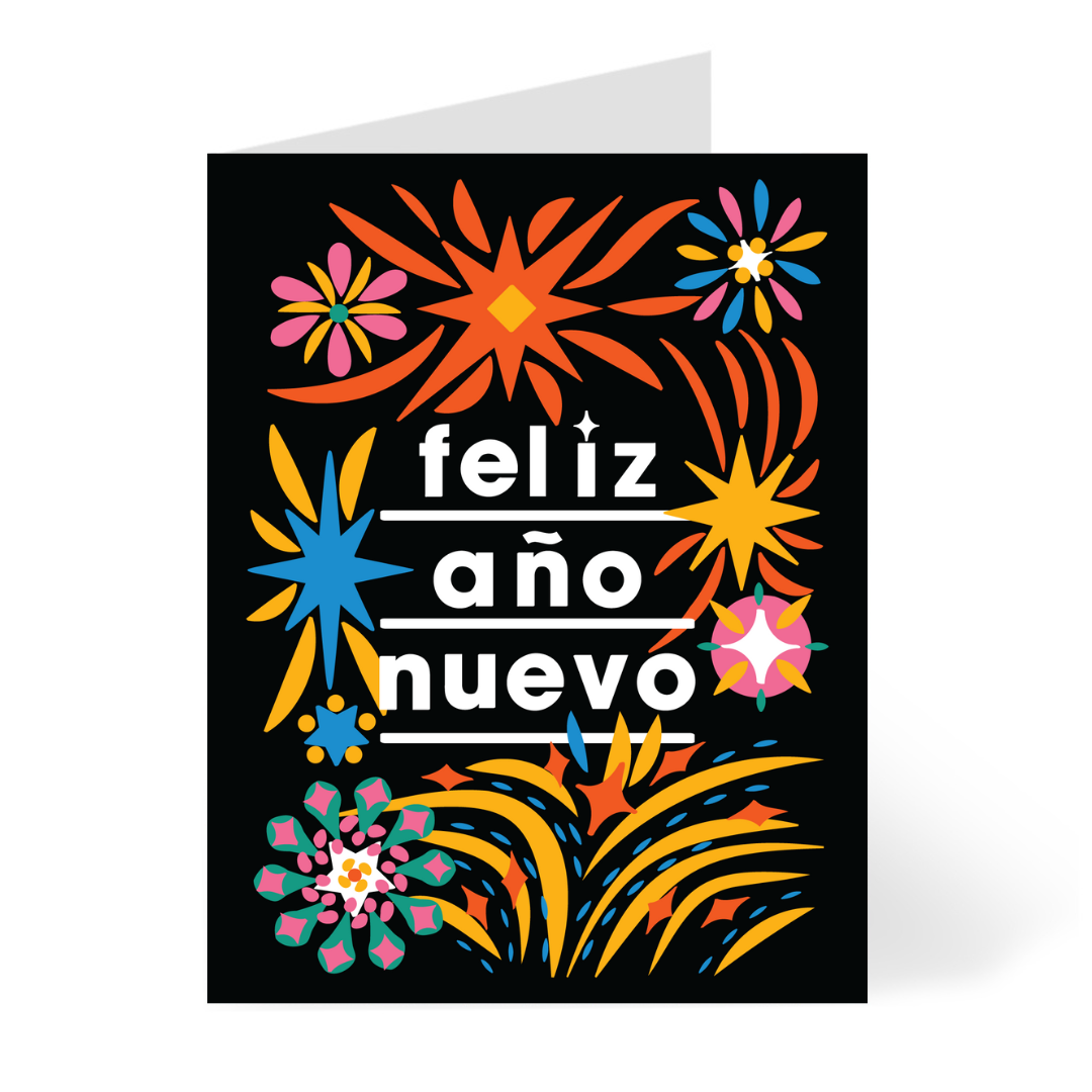 New Year Fireworks - Spanish
 Card by Mariery Young