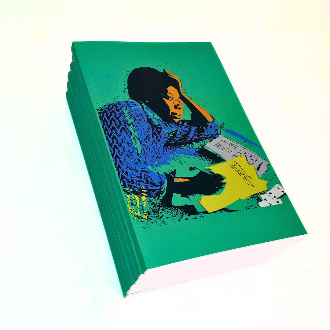 Maya Angelou Green Notebook