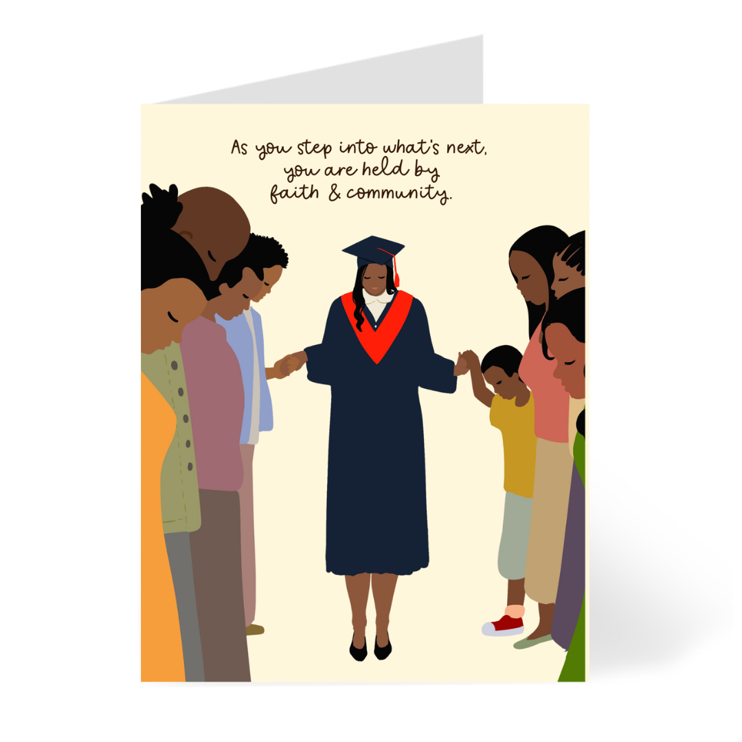 Faith and Community Card by CHEERNOTES