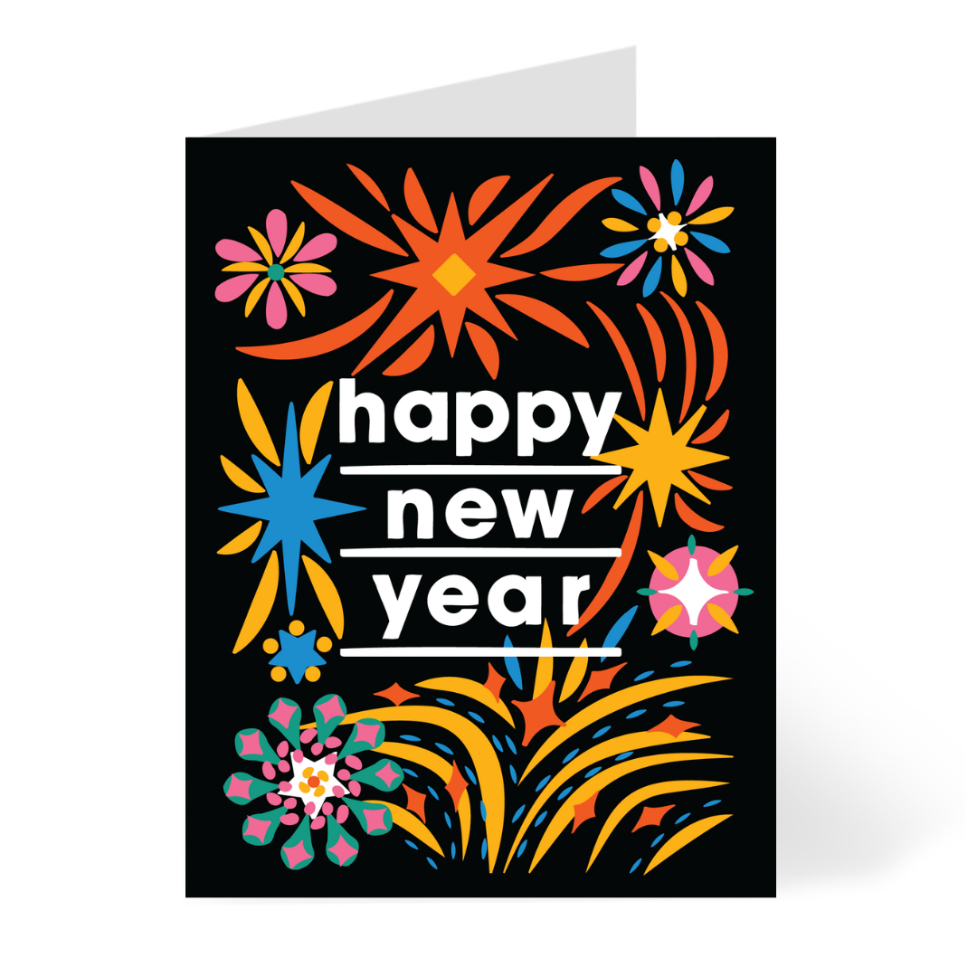 New Year Fireworks
 Card by Mariery Young