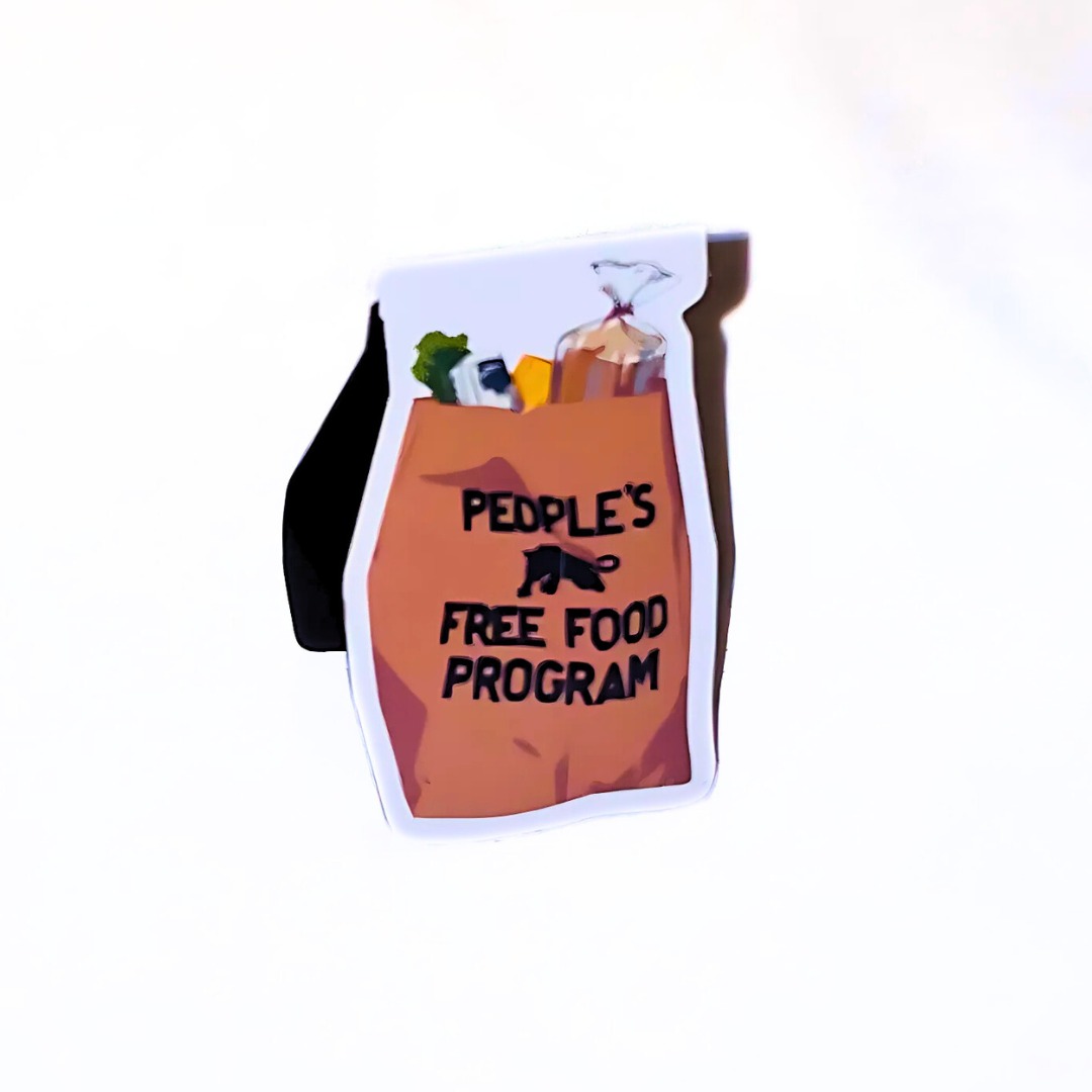 People's Free Food Bag Magnetic Page Marker