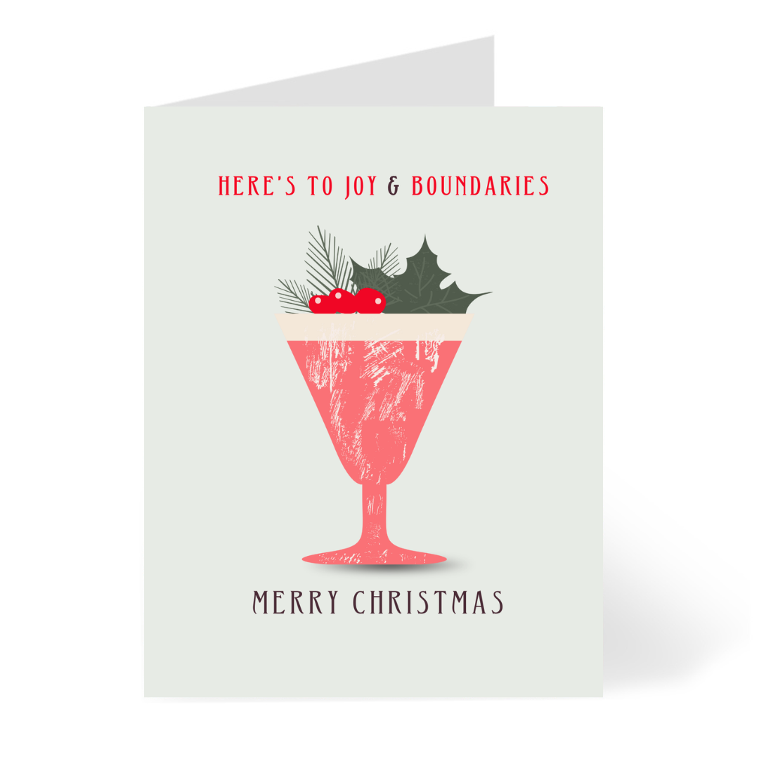 Joy and Boundaries Christmas Card