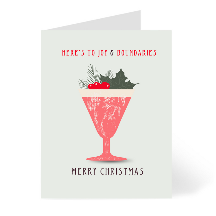 Joy and Boundaries Christmas Card