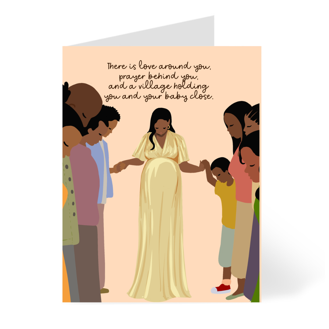 Prayers for Mom and Baby Card by CHEERNOTES