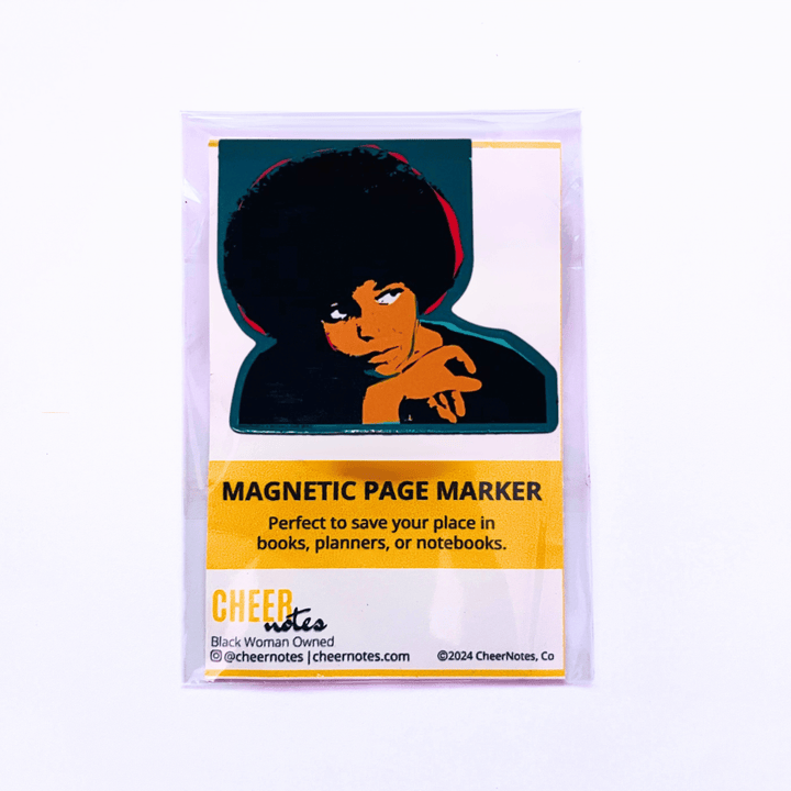 Angela Davis Magnetic Page Marker