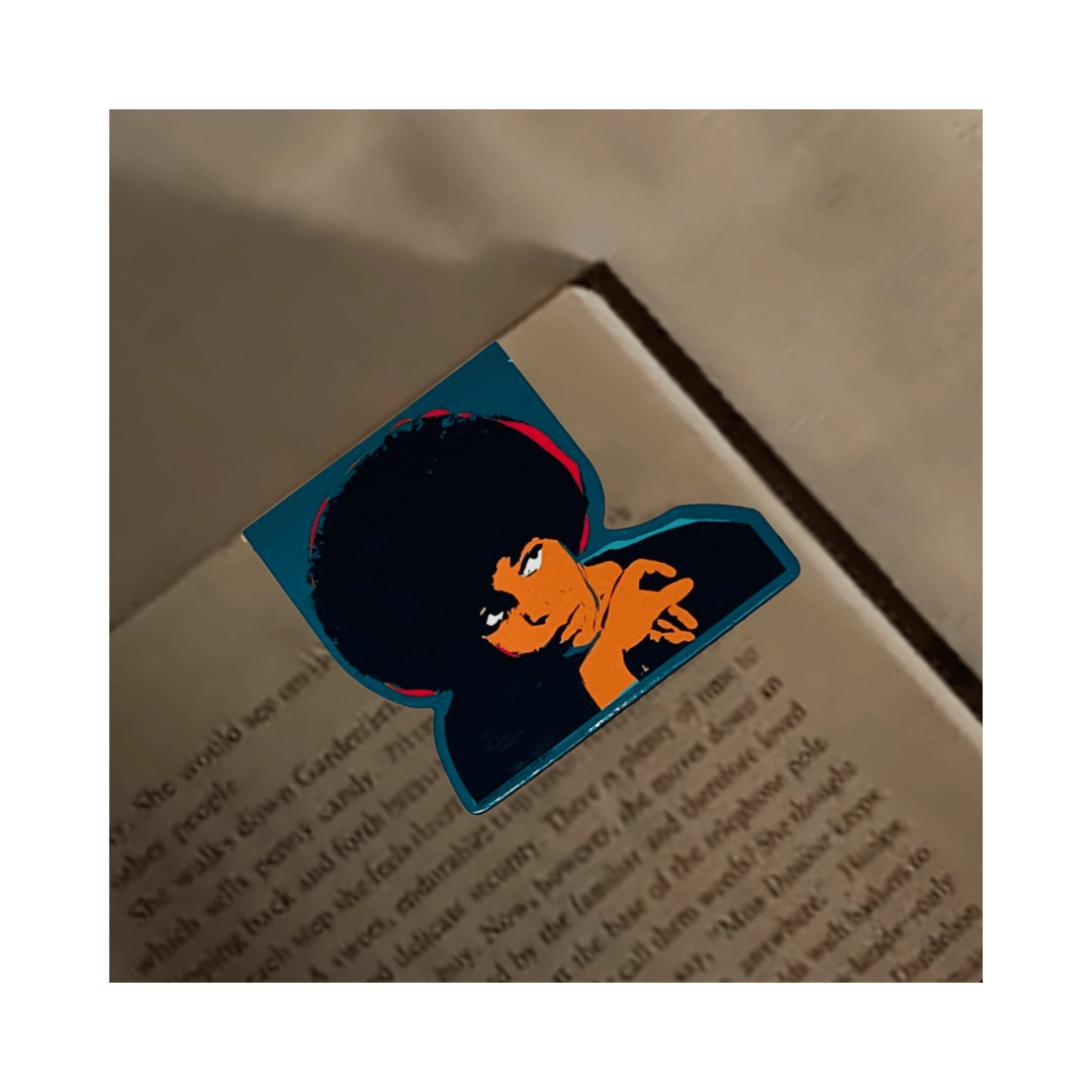 Angela Davis Magnetic Page Marker