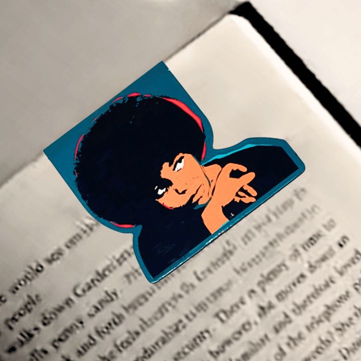 Angela Davis Magnetic Page Marker