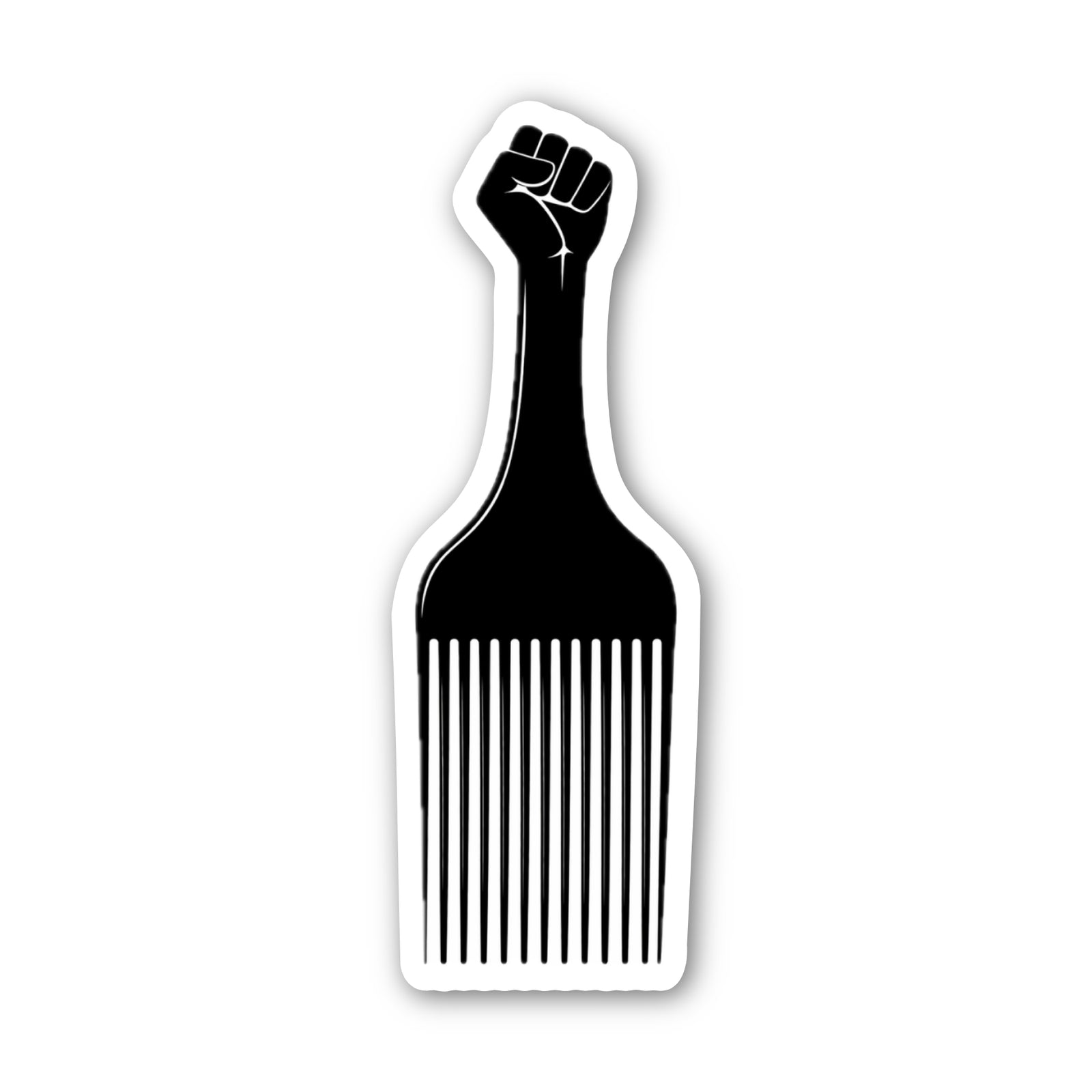 Black Power Pick Card by CHEERNOTES