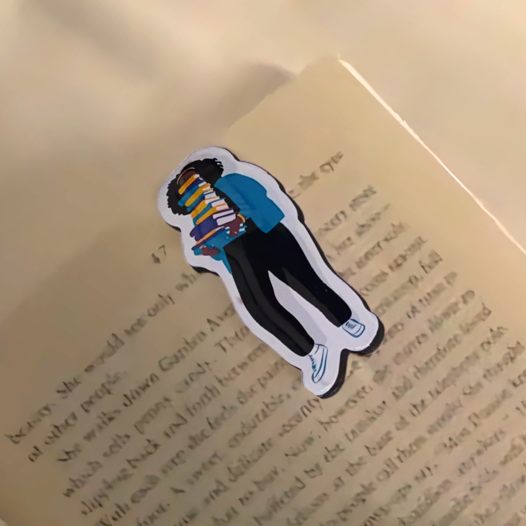 Book Stack Magnetic Page Marker