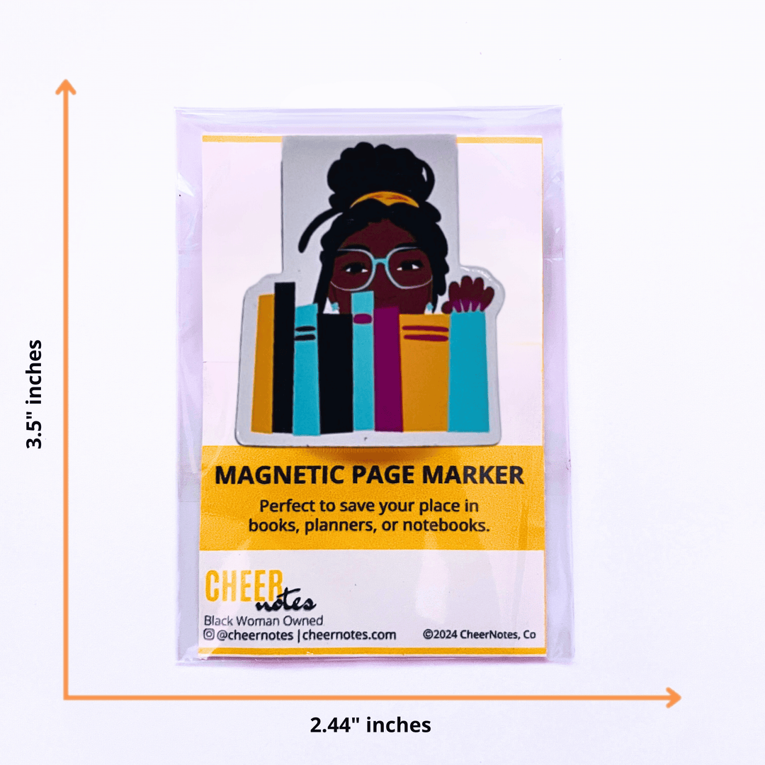 Bookshelf Magnetic Page Marker
