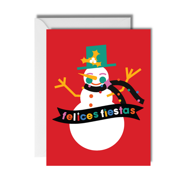 Christmas Snowman - Spanish