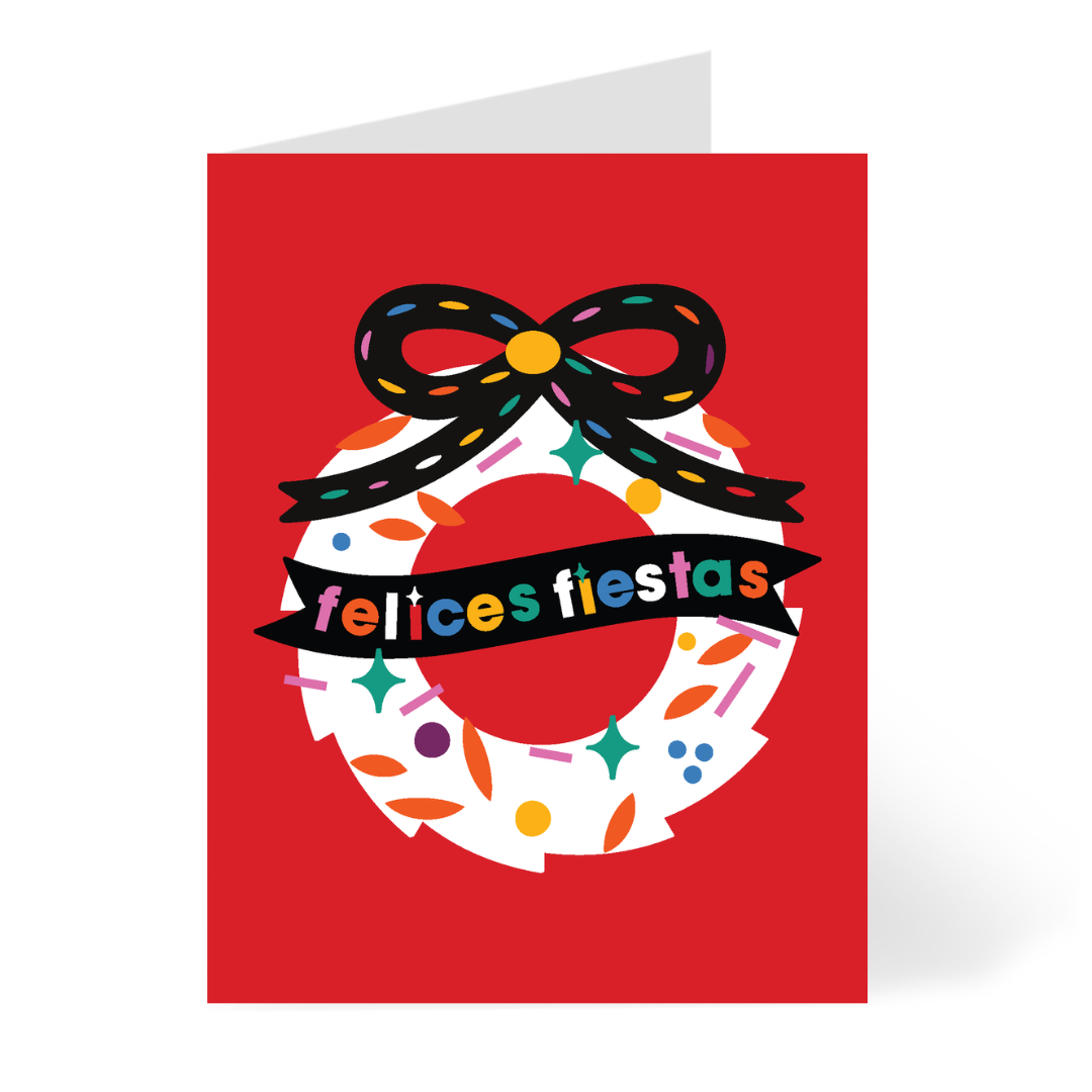 Felices Fiestas 12 Card Set