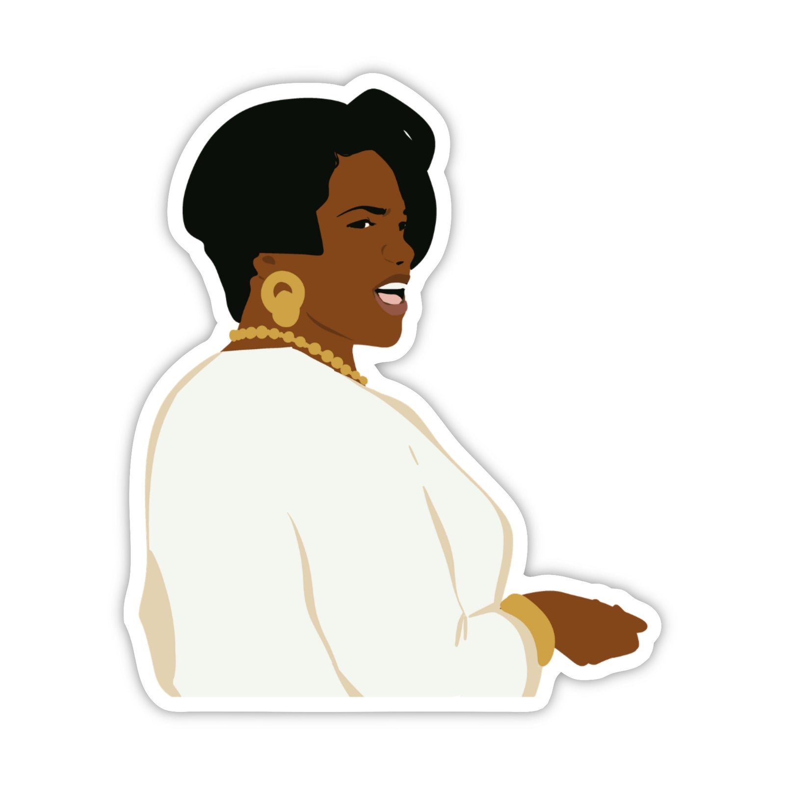 Craig's Mom Sticker  Card by CHEERNOTES