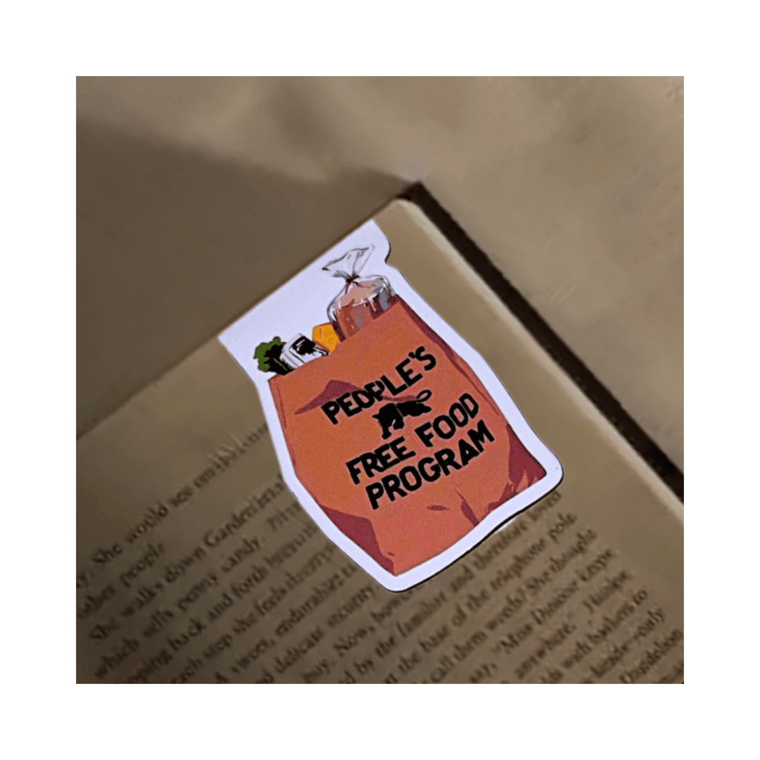 People's Free Food Bag Magnetic Page Marker