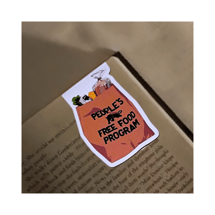 People's Free Food Bag Magnetic Page Marker