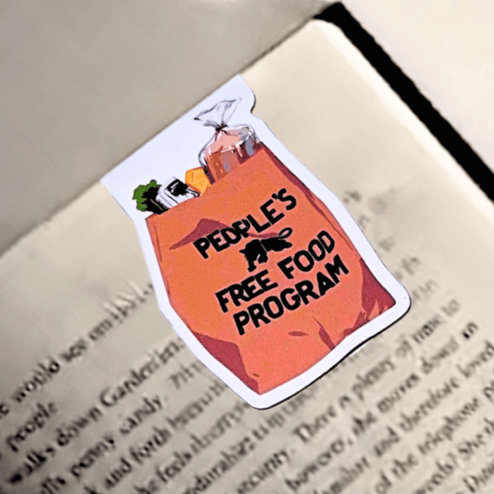 People's Free Food Bag Magnetic Page Marker