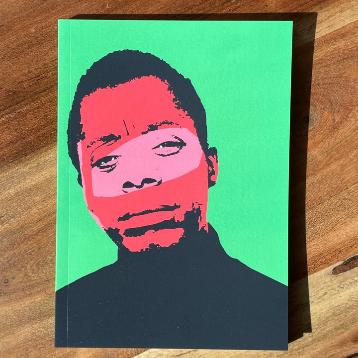 James Baldwin Lined Notebook