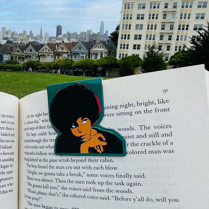 Angela Davis Magnetic Page Marker
