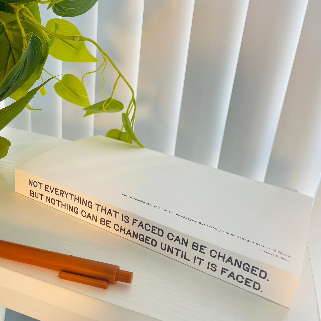 Quoting Notepad James Baldwin Quote Notepad – CheerNotes