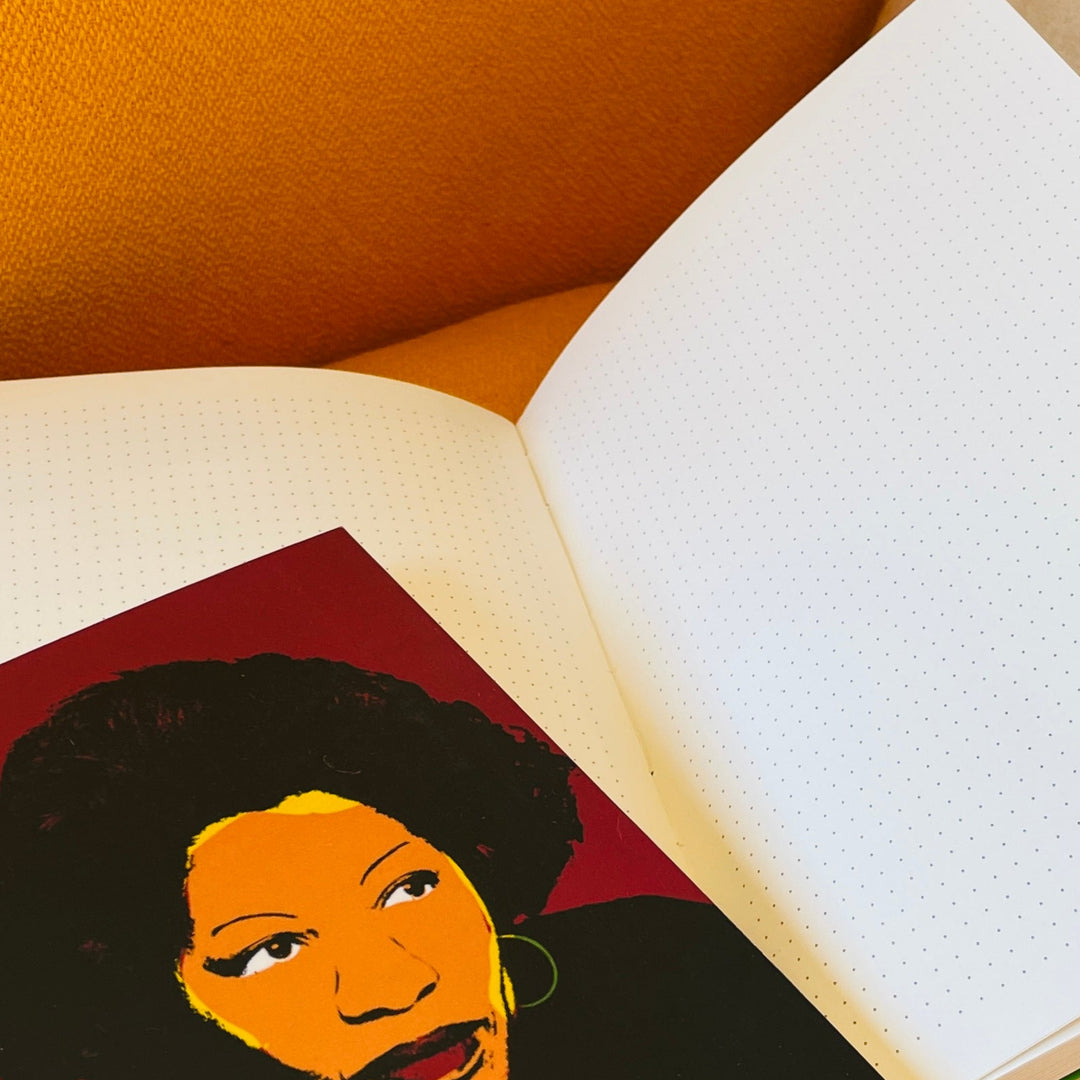 Toni Morrison Dot Grid Notebook