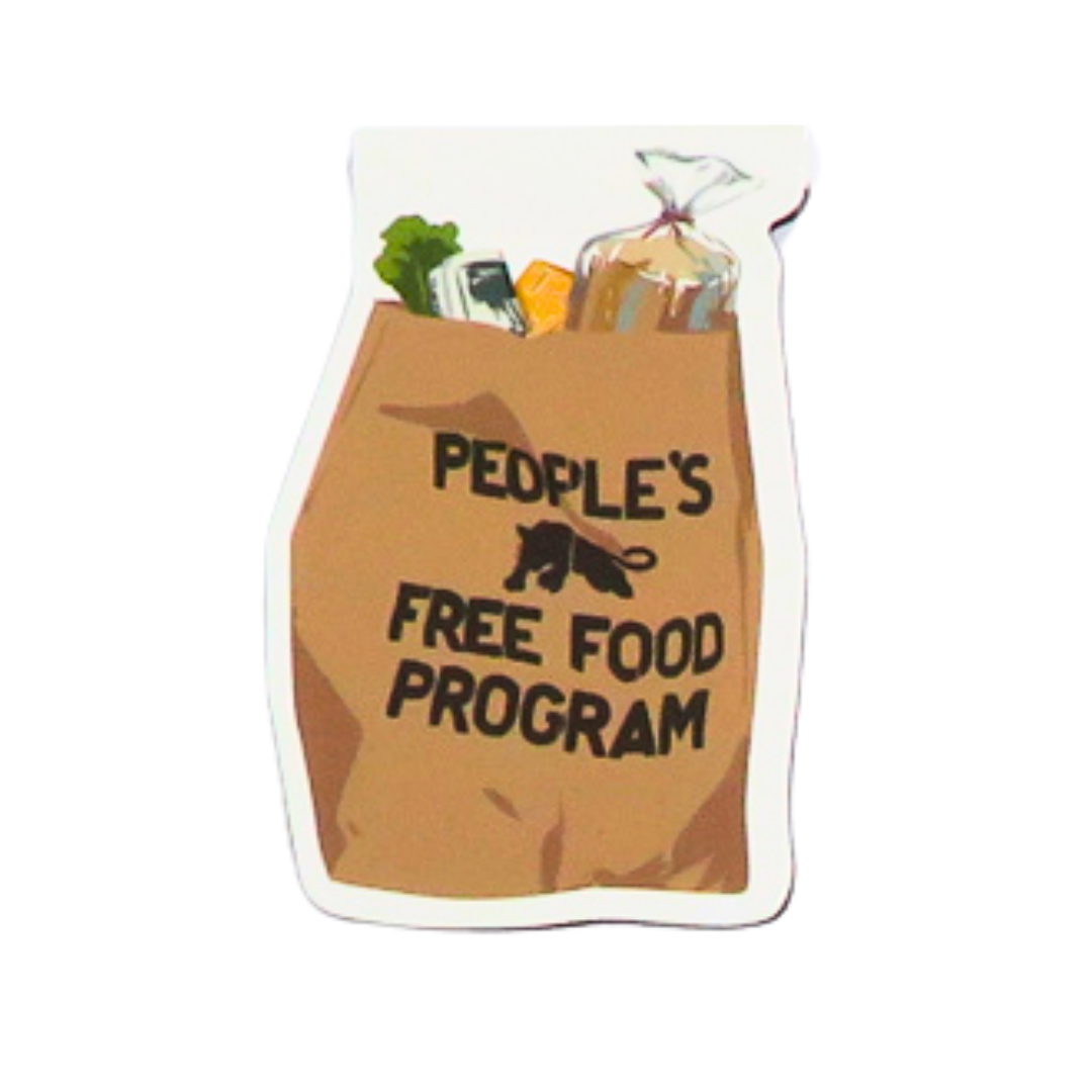 People's Free Food Bag Magnetic Page Marker