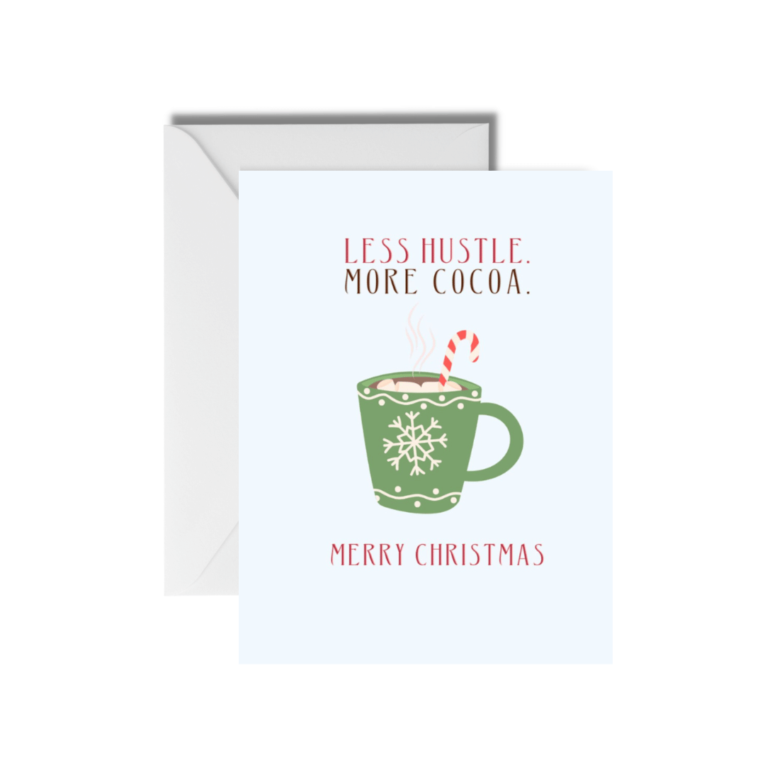 More Cocoa Christmas Card