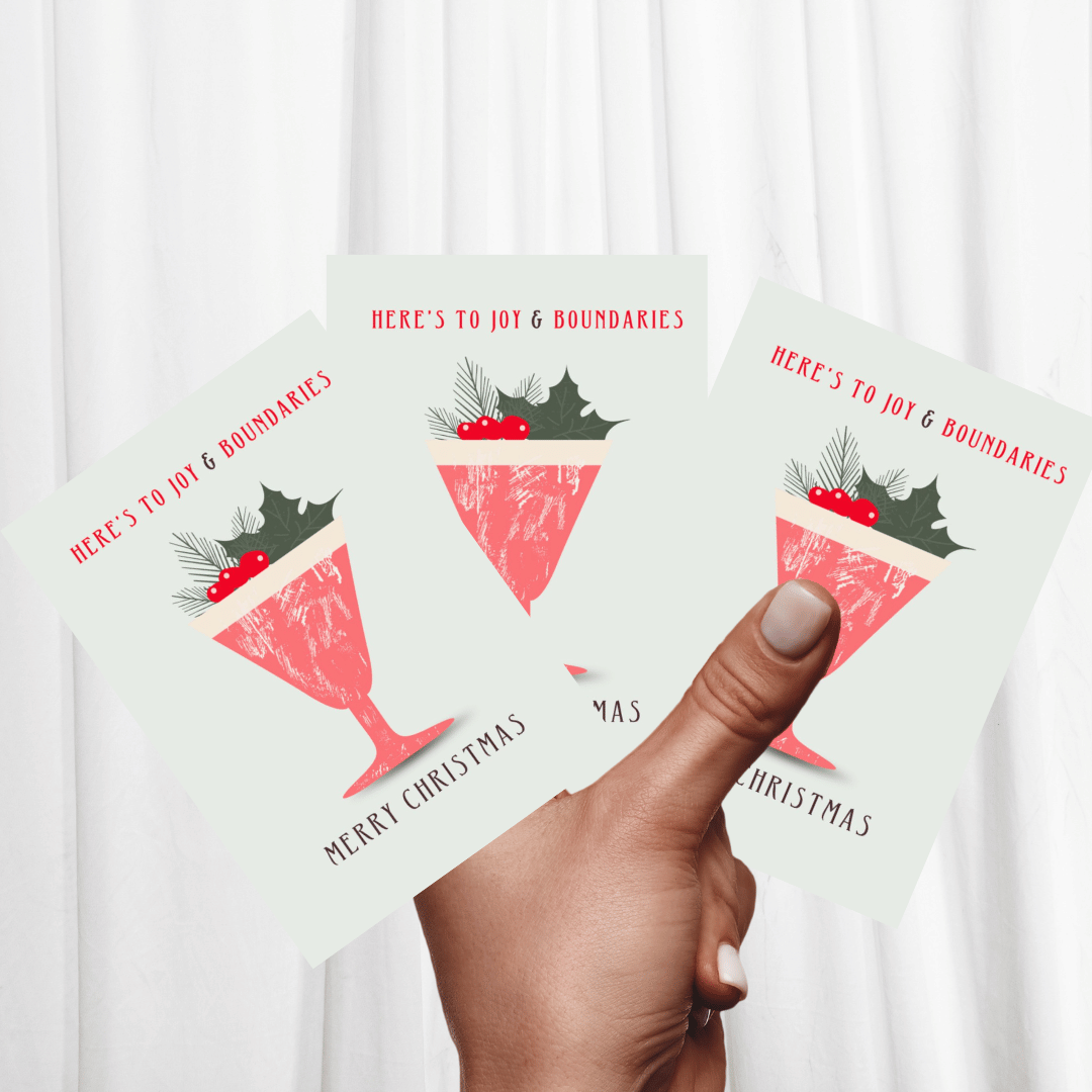 Joy and Boundaries Christmas Card