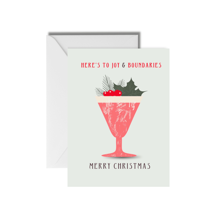 Joy and Boundaries Christmas Card