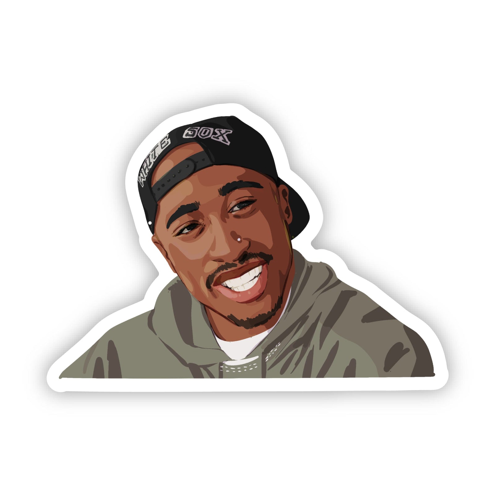 Vinyl Tupac Sticker