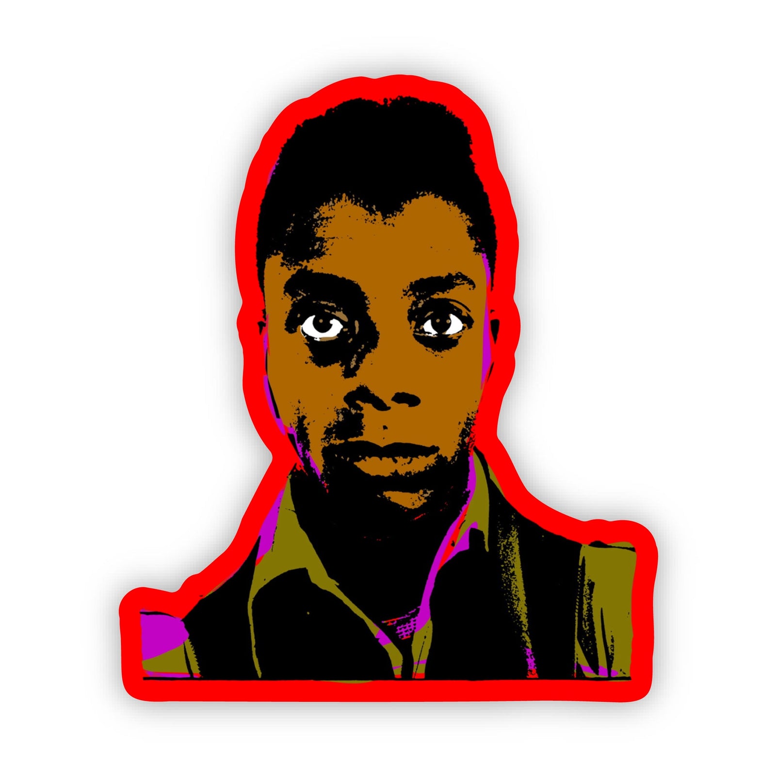 Vinyl Jimmy Sticker